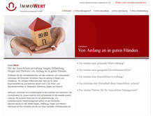 Tablet Screenshot of immowert-siegen.de